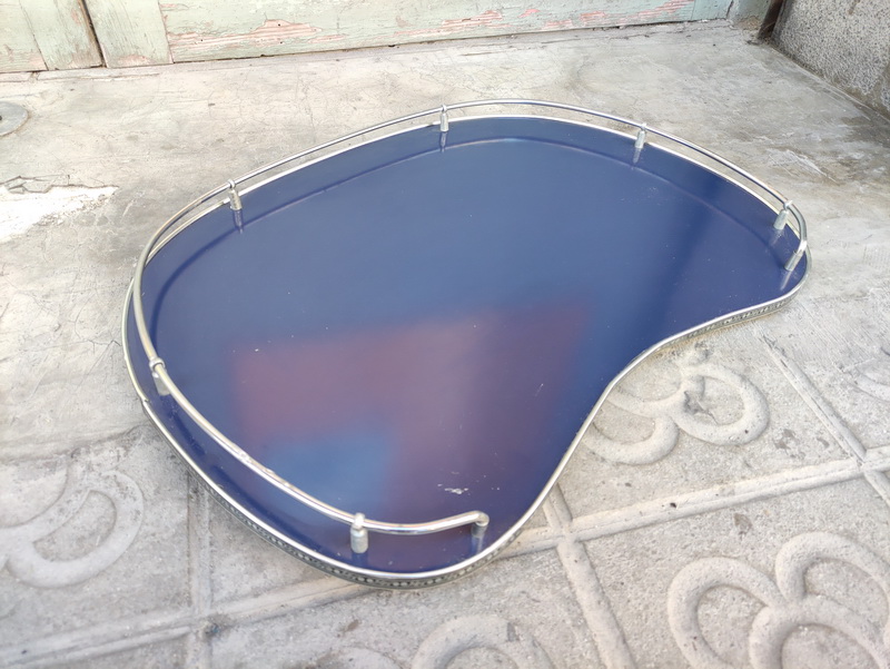 bandeja auxiliar cama plegable mad met 22x52x37 1u